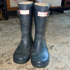Kids Hunter boots size 12 UK/ 13 US